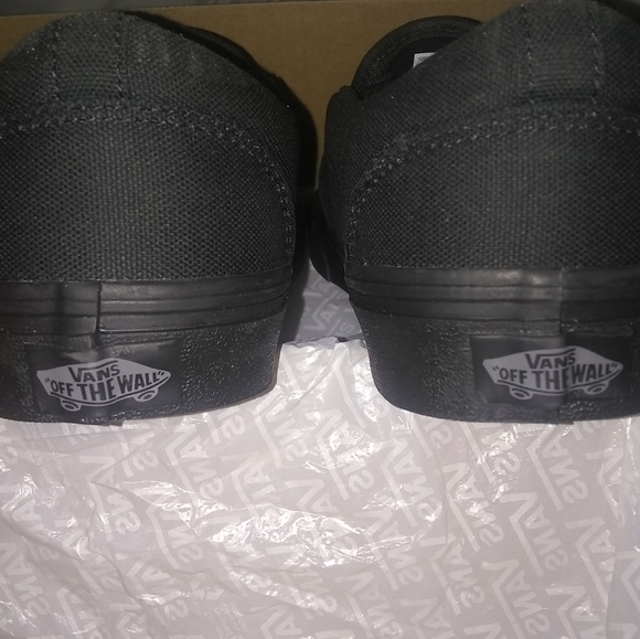 NEW VANS ASHER SLIP ON CANVAS TENNIS SHOES main image 4